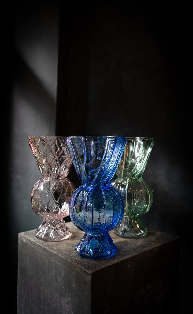 BonBon Spring Bouquet in Glass Vase thumbnail