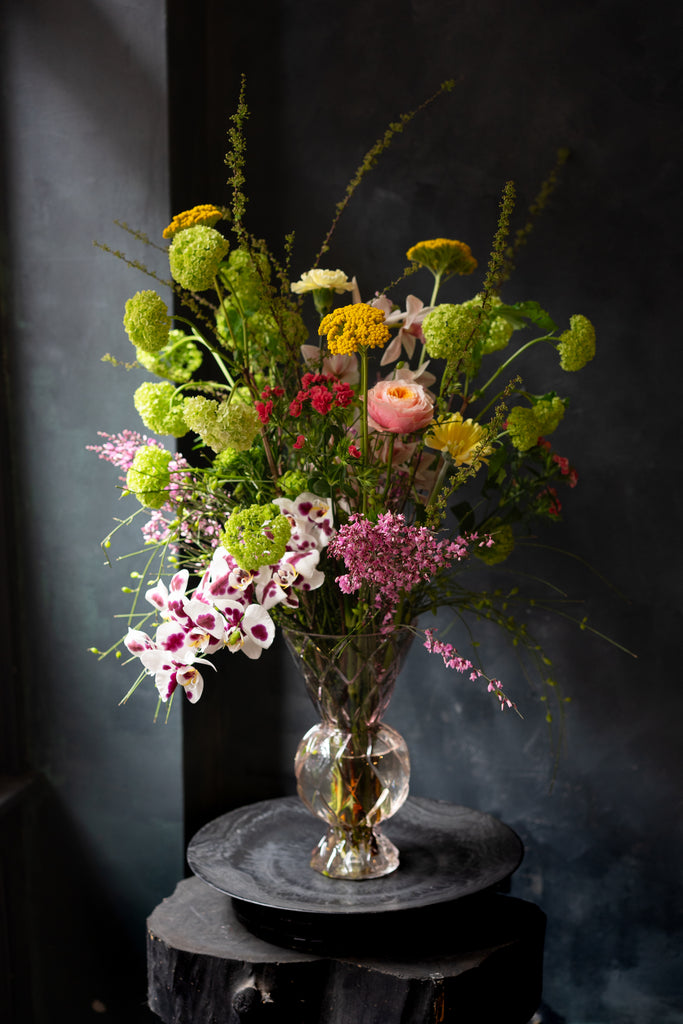 BonBon Spring Bouquet in Glass Vase