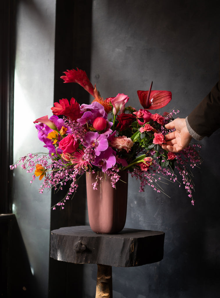 Velvet Bloom vase arrangement | Starting from;