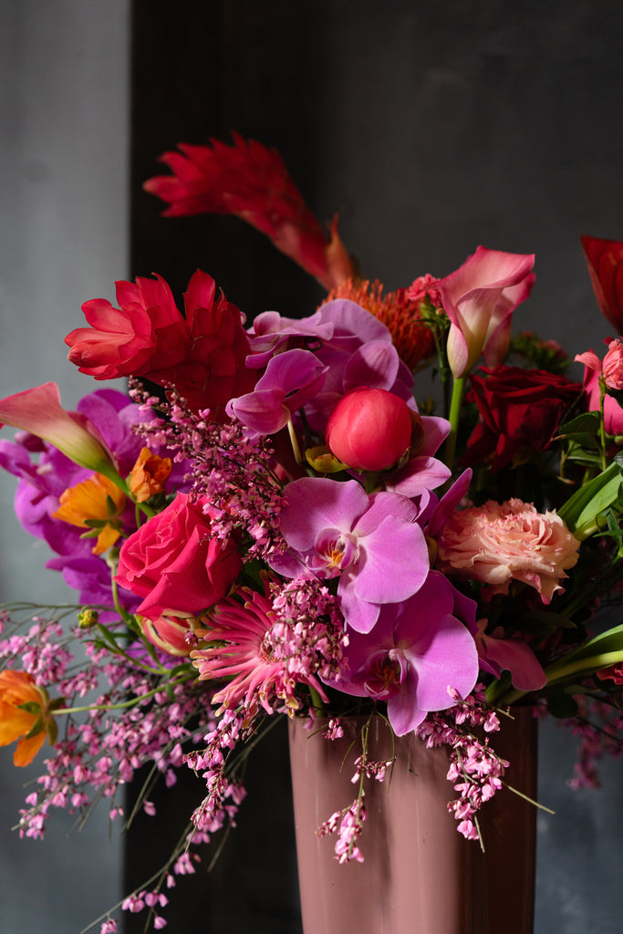 Velvet Bloom vase arrangement | Starting from; thumbnail