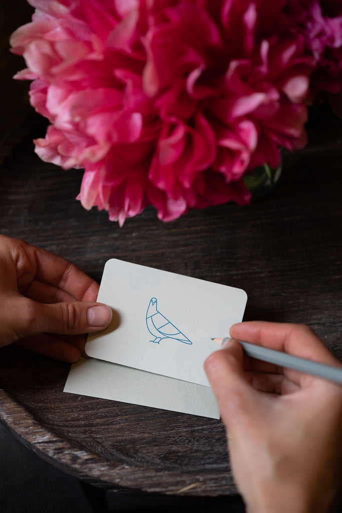 Handwritten Mini Card | Little Pigeon