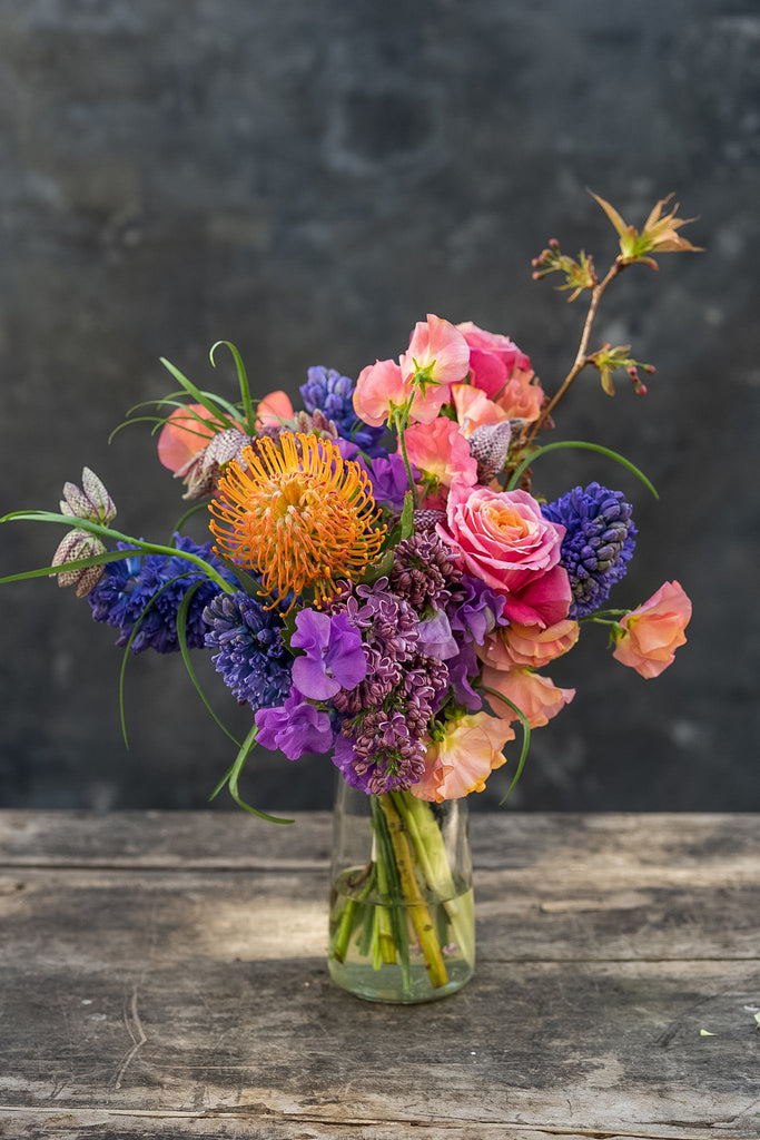 Bloemen op vrijdag (Posy boeket) | Wekelijkse bezorging van  € 25 | Vanaf; thumbnail